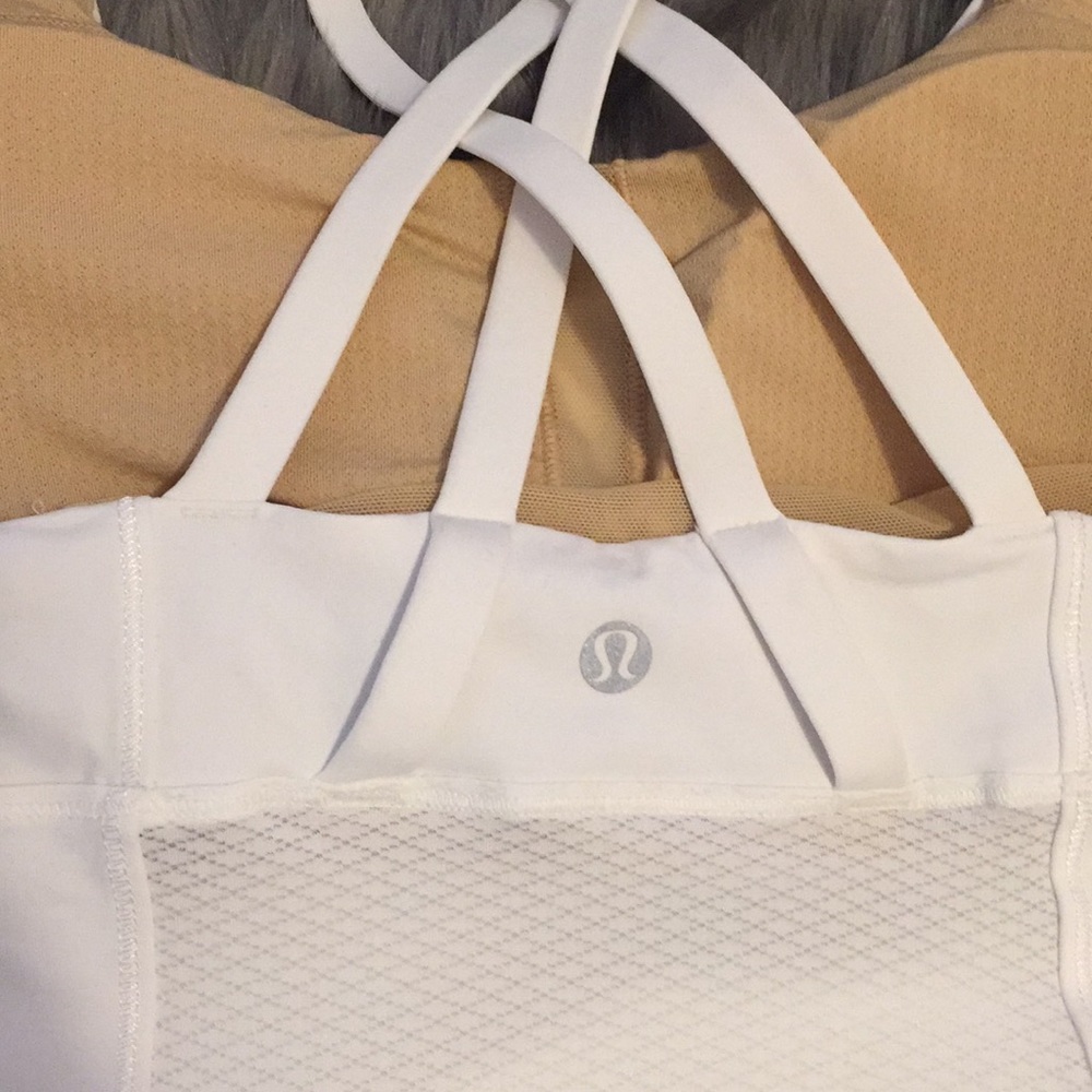 LULULEMON - Women's white work out top
